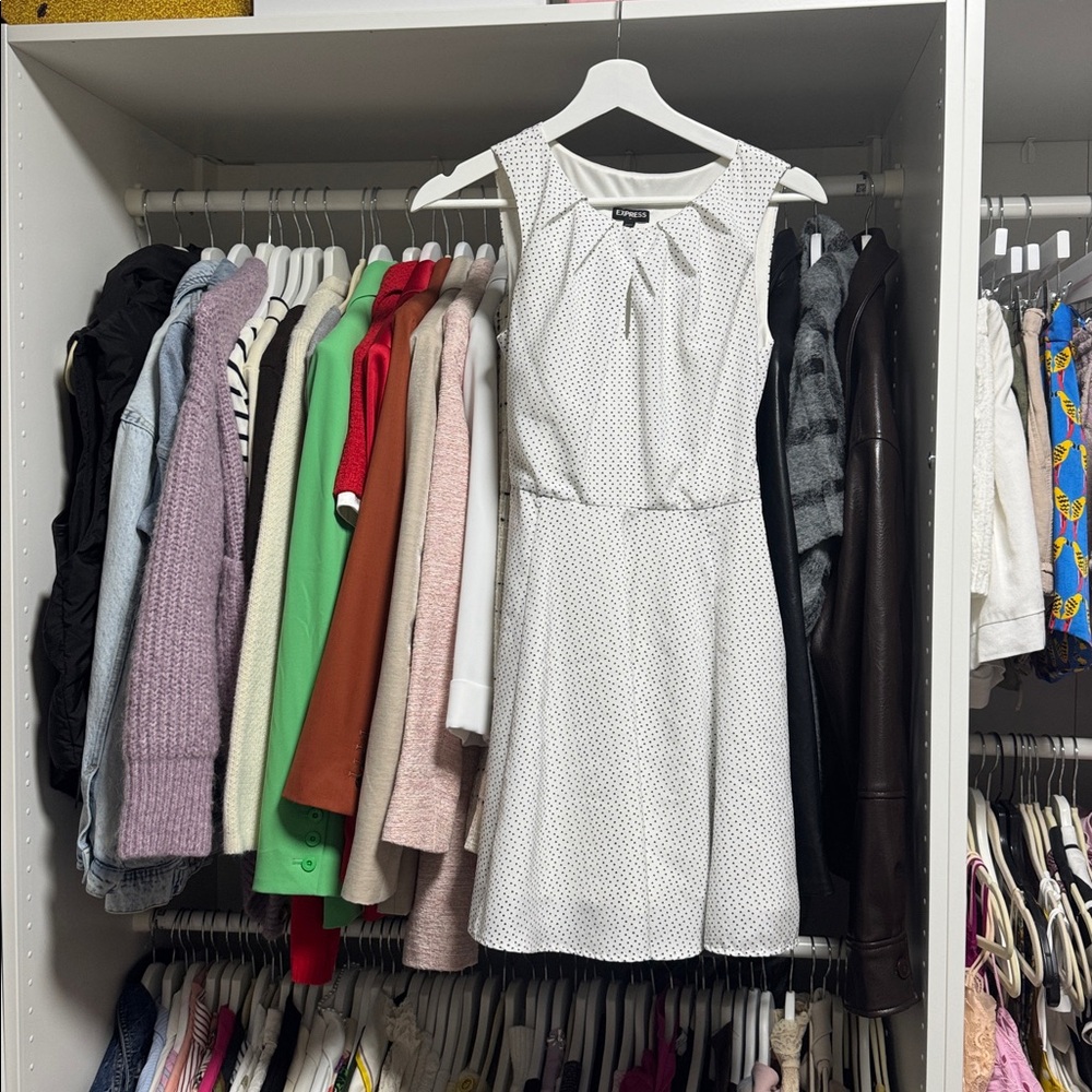 Apt. 9 White Sleeveless Eyelet Fit-and-Flare Dress